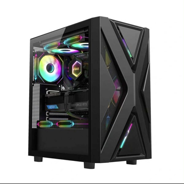 Thermaltake white, black case