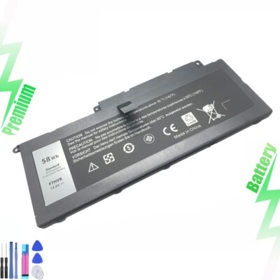 DELL F7HVR/T2T3J 58WH 4C батерей