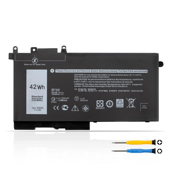 DELL 3DDDG/E5580/M3520 3C батерей