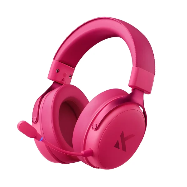 V9 Pro Wireless Headset - Rose Red